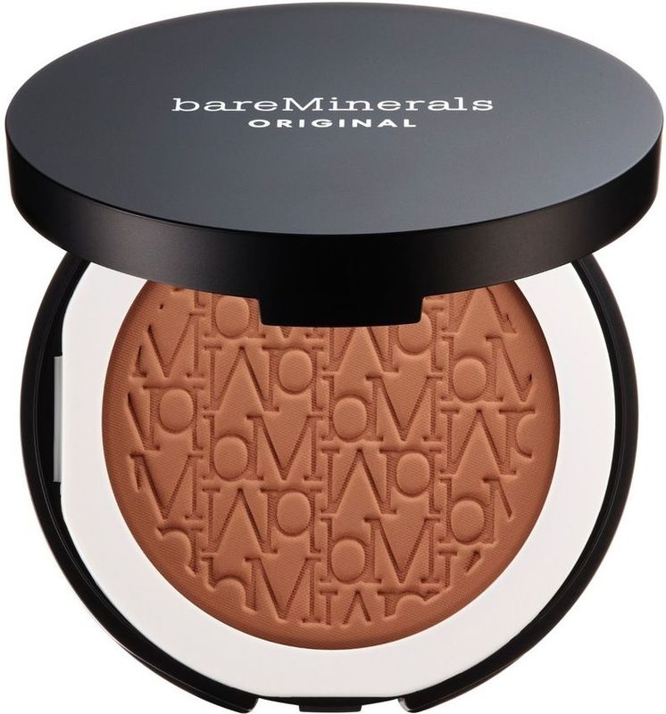bareMinerals - Original Pressed Powder Foundation - Geperst Poeder - Golden Dark 25 - 8 g - SPF 15