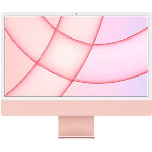 Apple iMac (24 inch, Apple M1-chip met 8 kernen CPU en 8-core GPU, RAM, 512 GB SSD) - roze
