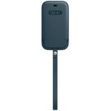 Apple Leather Sleeve MagSafe voor de iPhone 12 Mini - Baltic Blue