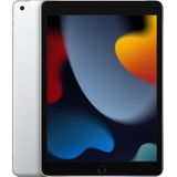 Apple iPad 2021 (9e generatie) (4G, 10.20"", 256 GB, Zilver), Tablet, Zilver