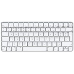 Apple Magic Keyboard met Touch ID: Bluetooth, oplaadbaar. Werkt met andere Mac-computers met Apple silicon; Nederlands, Witte Toetsen