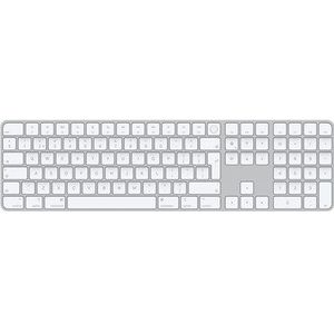 Apple Magic Keyboard met numeriek toetsenbord en Touch ID QWERTY wit