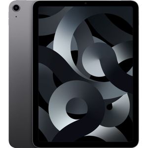 Apple iPad Air 2022 (5e gen) (Alleen WLAN, 10.90"", 256 GB, Ruimte grijs), Tablet, Grijs