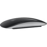 Apple Magic Mouse: Bluetooth, oplaadbaar. Werkt met Mac of iPad; Zwart, Multi Touch-oppervlak