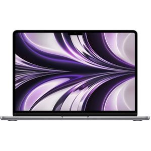 Apple MacBook Air 13 inch: Apple M2 chip met 8 Core CPU en 8 Core GPU, 256 GB SSD, Space Grey