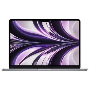 Apple 2022 MacBook Air met M2‑chip: 13,6‑inch Liquid Retina-display, 8GB RAM, 256 GB SSD-opslag; spacegrijs
