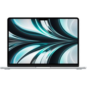 Apple MacBook Air 13 inch: Apple M2 chip met 8 kernen CPU en 10 core GPU, 512 GB SSD, zilver