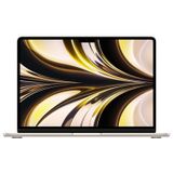 Apple 2022 MacBook Air met M2‑chip: 13,6‑inch Liquid Retina-display, 8GB RAM, 512 GB SSD-opslag; sterrenlicht