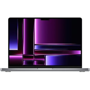Apple MacBook Pro met M2 Pro-chip (2023): 16,2 inch Liquid Retina XDR-display, 16 GB RAM, 1 TB SSD-opslag, toetsenbord met achtergrondverlichting. Werkt met iPhone/iPad; Spacegrijs