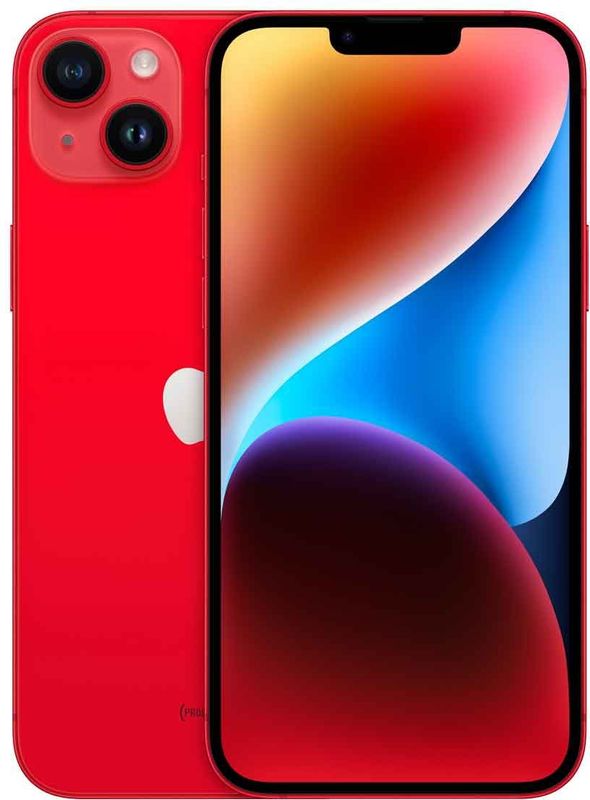 Apple iPhone 14 Plus - Midnight 128 GB Rood