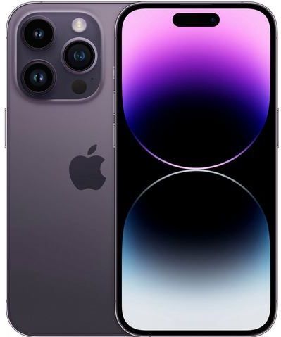 Apple iPhone 14 Pro - Space Black 1 TB Paars