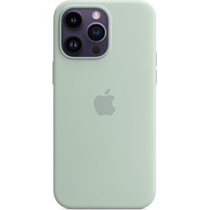 Apple Siliconen hoesje MagSafe iPhone 14 Pro Max Agavegroen