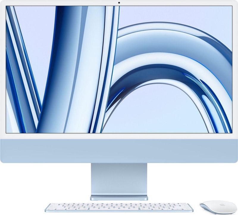 Apple Imac 24-inch Blauw (m3) - 8-core Cpu 10-core GPu 8gb 256gb