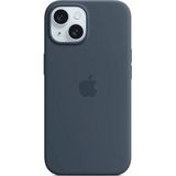 Apple Siliconen hoesje met MagSafe (iPhone 15), Smartphonehoes, Blauw
