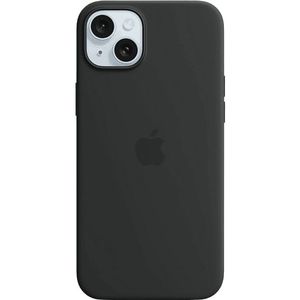 Apple Iphone 15 Plus Siliconenhoesje Met Magsafe - Zwart