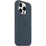 Apple Siliconen hoesje met MagSafe (iPhone 15 Pro), Smartphonehoes, Blauw