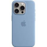 Apple Siliconenhoesje met MagSafe voor iPhone 15 Pro - Winterblauw ​​​​​​​