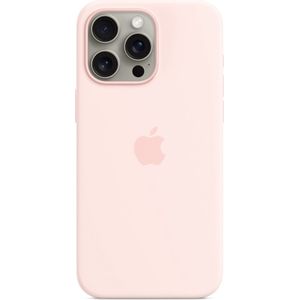 Apple Siliconenhoesje Geschikt voor MagSafe iPhone 15 Pro Max - Light Pink