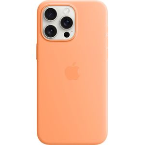 Apple Silikon Case iPhone 15 Pro Max | Sorbet Orange