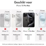 Apple Siliconenhoesje met MagSafe geschikt voor iPhone 15 Pro Max Winter Blue