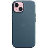 Apple FineWoven hoesje met MagSafe voor iPhone 15 - Oceaanblauw ​​​​​​​
