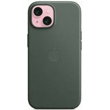 Apple FineWoven hoesje met MagSafe voor iPhone 15 - Evergreen ​​​​​​​