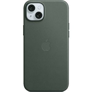 Origineel Apple iPhone 15 Plus Hoesje FineWoven Case Evergreen