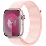 Sport Loop Band voor de Apple Watch Series 1 t/m 9 / SE (38/40/41 mm) | Series 10 (42 mm) - Light Pink