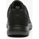 Veterschoenen - Zwart - Gepolsterde Schaprand - Textiel Binnenzool