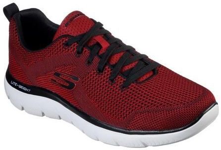 Veterschoen - Rood - Gepolsterde Schaprand - Vetersluiting - Normale Breedte