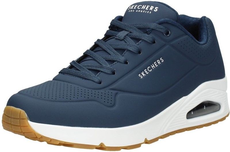 Skechers Sneaker »Uno - Stand on Air«, Freizeitschuh, Halbschuh, Schnürschuh mit Air-Cooled Memory Foam