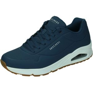 Skechers Uno - Stand On Air Heren Sneakers - Donkerblauw - Maat 44