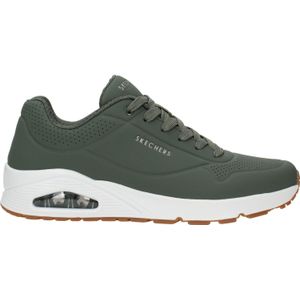 Skechers Uno Stand on Air heren Sneaker, Groen, 42 EU