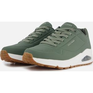 SKECHERS - Uno - Casual Schoenen - Zwart - Synthetisch - Air-Cushioned