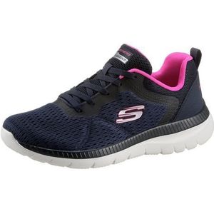 Skechers Bountiful Quick Path dames sneakers - Blauw - Extra comfort - Memory Foam - Maat 39