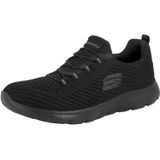Skechers - Summits - Instapschoenen - Zwart - Mesh-Textiel