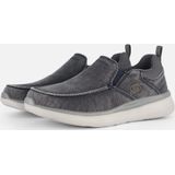 Skechers - Delson 2.0 - Instappers - Blauw - Canvas - Air-Cooled Memory Foam®