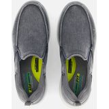 Skechers - Delson 2.0 - Instappers - Blauw - Canvas - Air-Cooled Memory Foam®