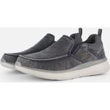 Skechers Delson 2.0 Larwin Enfilersneakers voor heren, Blauw canvas