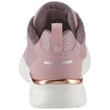 Skechers Skech-Air Dynamight Fast Brake Baskets pour femme, Bordure en maille mauve blanc cassé, 37 EU