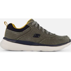 Skechers Delson 2.0 Sneakers grijs Textiel