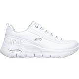 Skechers Arch Fit - Citi Drive Dames Sneakers - White Silver