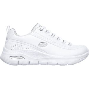 Skechers Arch Fit - Citi Drive Dames Sneakers - White Silver