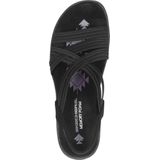 Skechers - Reggae Slim Simply Stretch - Damessandalen - Zwart