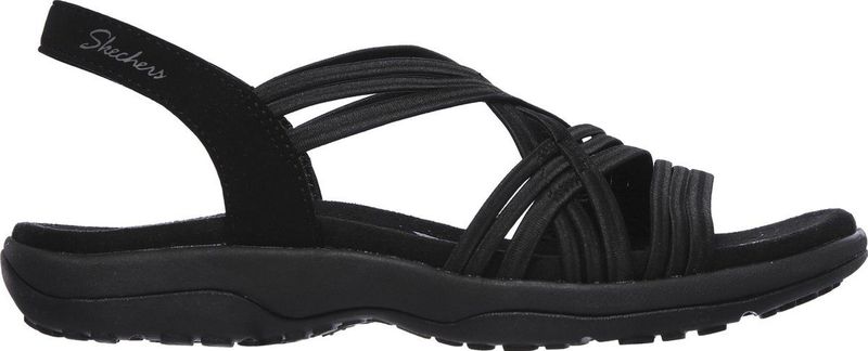 Skechers - Reggae Slim Simply Stretch - Damessandalen - Zwart
