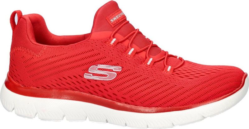 Skechers - Summits - Sneakers - Zwart - Mesh-Textiel