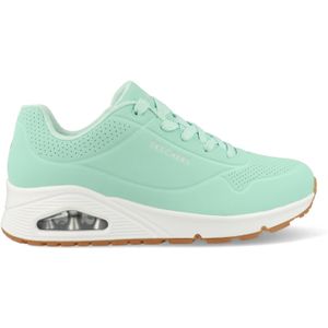 Skechers - Skech-Air - Sneakers - Lichtgroen - Synthetisch Leer - Air-Cooled Memory Foam