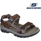 Skechers Tresmen - Hirano Heren Sandalen - Brown