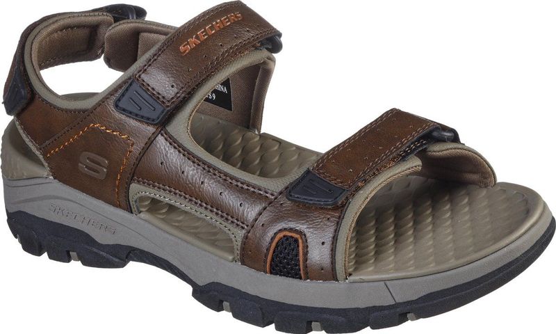 Skechers Tresmen - Hirano Heren Sandalen - Brown