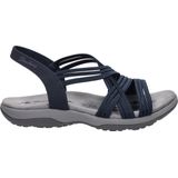 Skechers Reggae Slimpy Stretch Vegan sandalen blauw